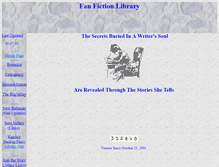 Tablet Screenshot of fanfiction-library.com